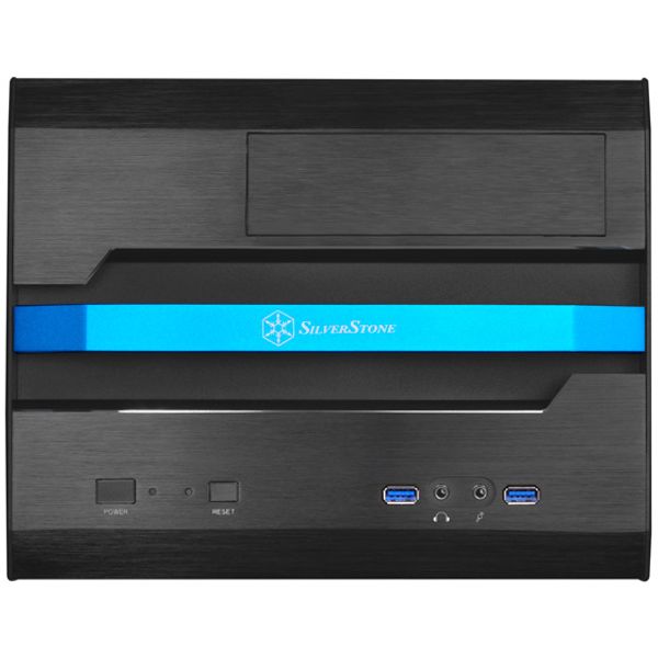 Silverstone Geh SST-SG12B Cube mATX USB3 schwarz retail