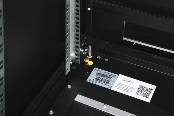 DIGITUS Netzwerkschrank Unique 36HE 1787x600x600mm schwarz (Speditionsversand) - Bild 10