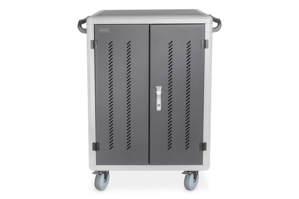 DIGITUS Mob.Ladeschrank Notebooks/Tablets 15,6"USB-C 30Pl.sw (Speditionsversand) - Bild 6