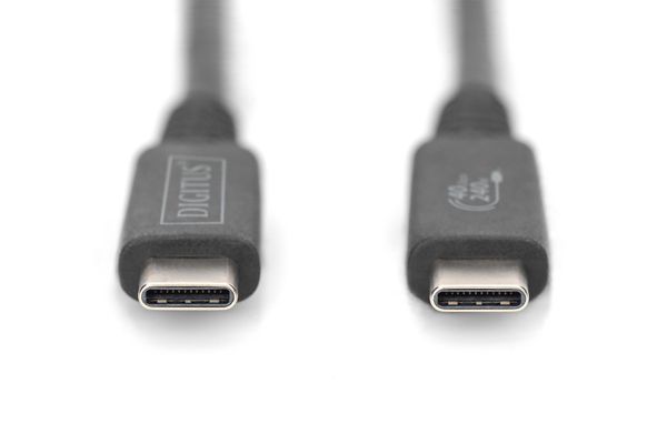 DIGITUS USB 4.0 Typ-C Anschlusskabel 0,8m, 8K - Bild 2