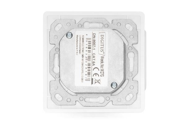 Digitus CAT 6A class EA network socket, design-compatible, shielded, flush-mounted - Bild 8
