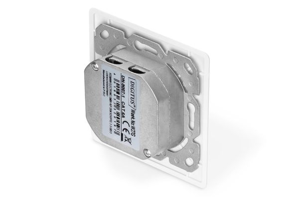 Digitus CAT 6A class EA network socket, design-compatible, shielded, flush-mounted - Bild 3