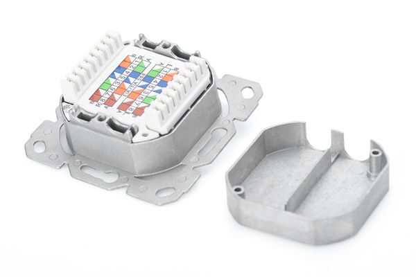 Digitus CAT 6A class EA network socket, design-compatible, shielded, flush-mounted - Bild 9