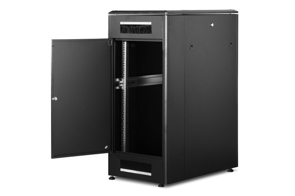 DIGITUS Netzwerkschrank Unique 26HE 1342x600x1000mm schwarz (Speditionsversand) - Bild 3