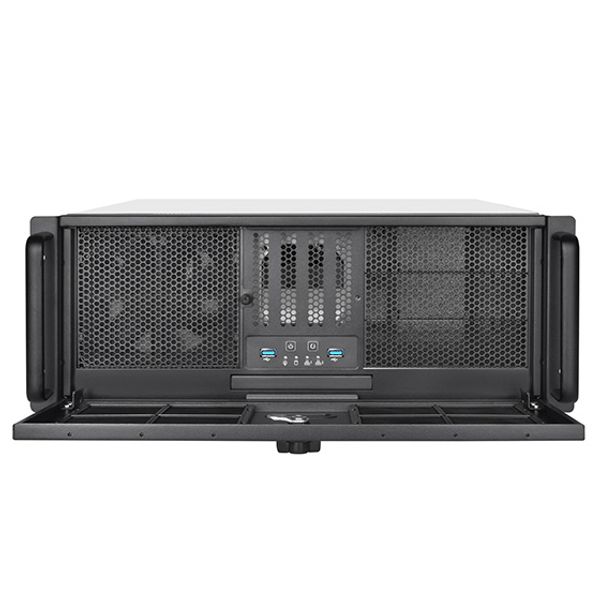 Silverstone RM400 Rack Noir, Gris - Bild 3