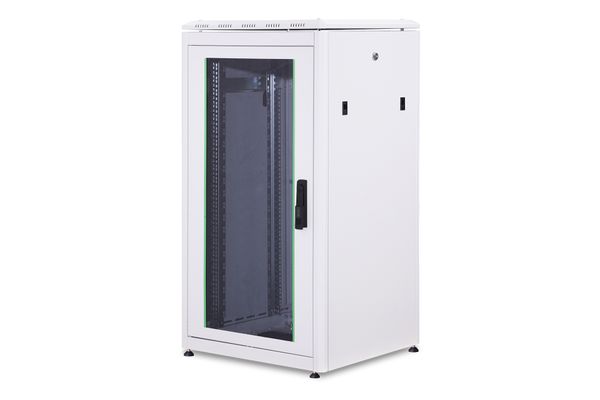 DIGITUS Netzwerkschrank Unique 22HE 1164x600x600mm grau (Speditionsversand)