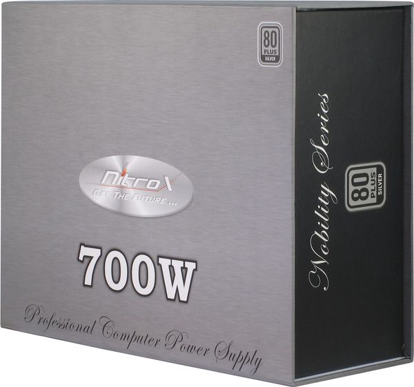 Inter-Tech Netzteil 700W CobaNitrox Nobility CN-700 NS Silbe - Bild 7