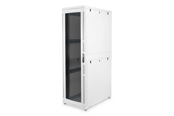 DIGITUS Serverschrank Unique 42HE 1970x600x1000mm Stahltü (Speditionsversand)