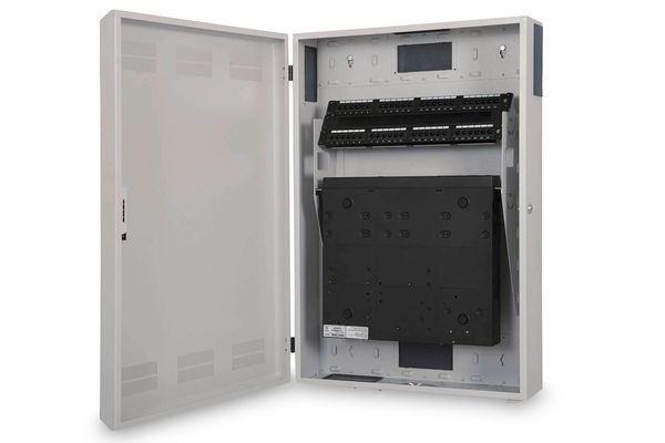 DIGITUS Wandgehäuse - Slim, 3HE, 900x600x200mm, grau - Bild 2