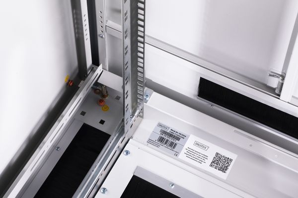 DIGITUS Netzwerkschrank Unique 32HE 1609x800x800mm grau (Speditionsversand) - Bild 6