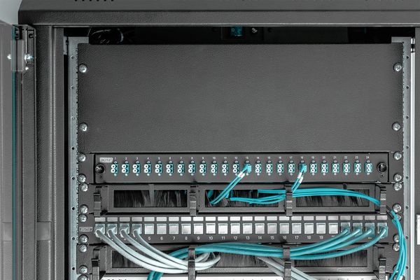 DIGITUS Abdeckplatte 4HE Blindabdeckung 483mm schwarz - Bild 2