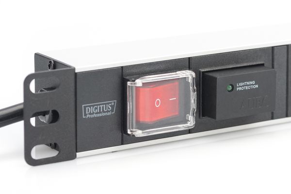DIGITUS Steckerleiste 7fach Schutzst. Alu 2m Zuleitung - Bild 4