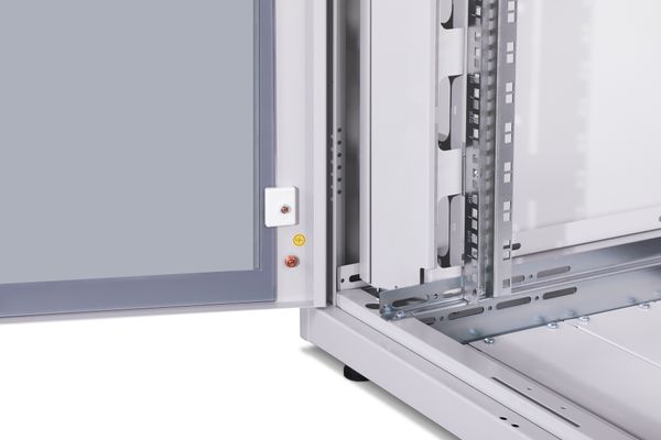 DIGITUS Netzwerkschrank Unique 32HE 1609x800x800mm grau (Speditionsversand) - Bild 8