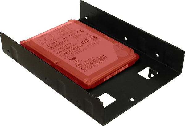 Inter-Tech Einbaurahmen 3.5" auf 2x2.5" - Bild 4
