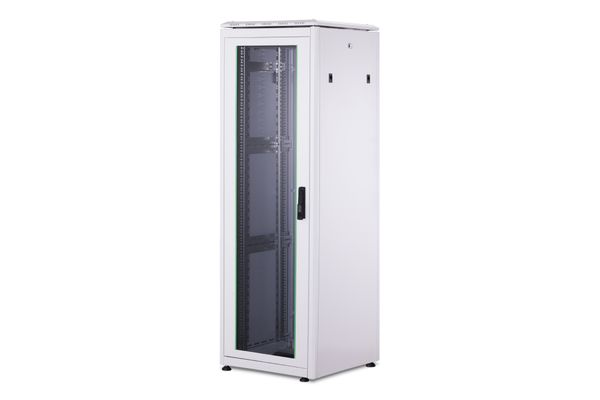 DIGITUS Netzwerkschrank Unique 36HE 1787x600x600mm grau (Speditionsversand)