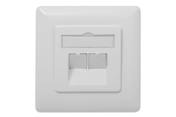 Digitus CAT 6A class EA network socket, design-compatible, shielded, flush-mounted - Bild 7