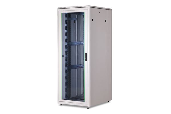 DIGITUS Netzwerkschrank Unique 42HE 2053x800x1000mm grau (Speditionsversand)