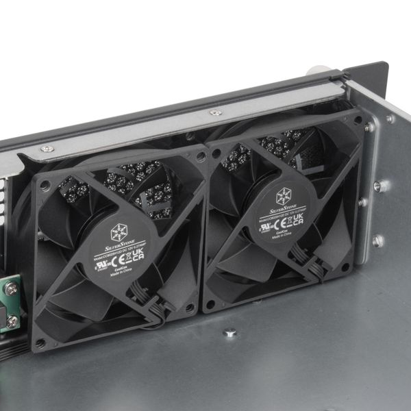 Silverstone Geh SST-RM23-502-MINI 2HE mATX USB3.1 schwarz - Bild 10