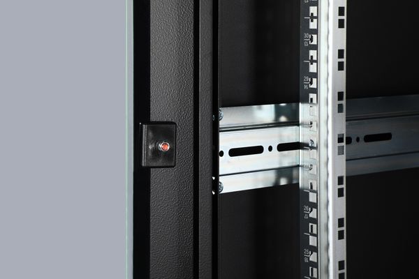 DIGITUS Netzwerkschrank Unique 42HE 2053x600x800mm schwarz (Speditionsversand) - Bild 7
