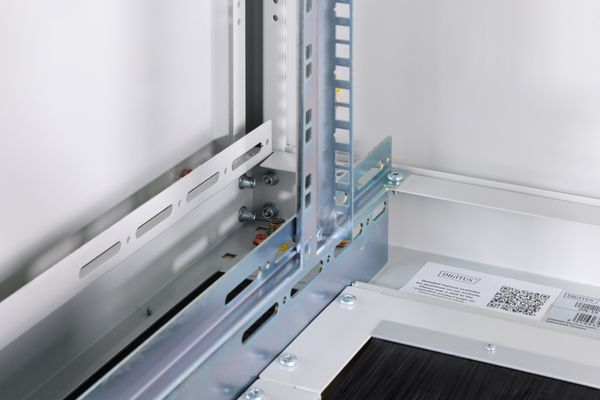 DIGITUS Netzwerkschrank Unique 22HE 1164x800x800mm grau (Speditionsversand) - Bild 9