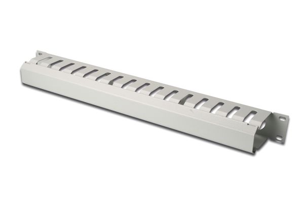 DIGITUS Rangierpanel 1HE Abnehmbare Rückblende grau