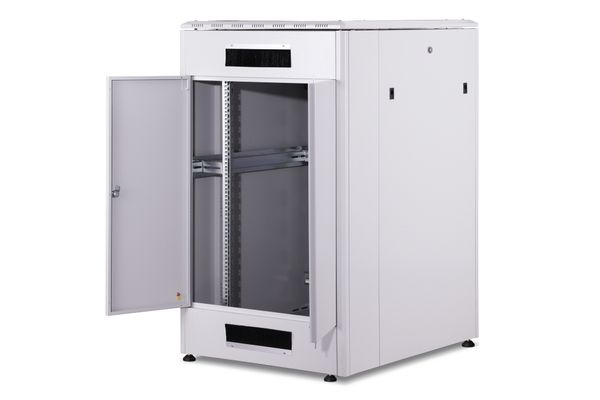 DIGITUS Netzwerkschrank Unique 26HE 1342x800x1000mm grau (Speditionsversand) - Bild 9