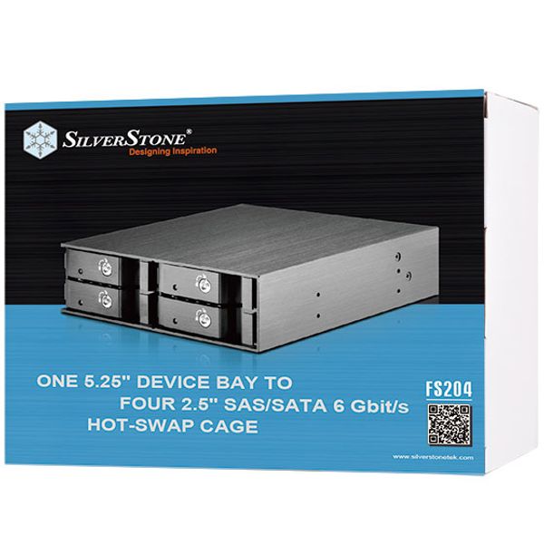 Silverstone Geh SST-FS204 -2.5" schwarz - Bild 6