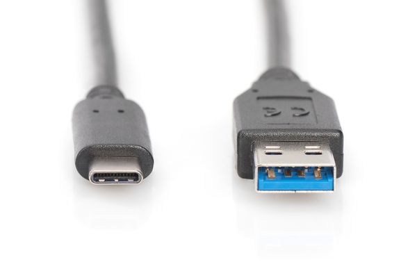 DIGITUS USB 3.0 Anschlusskabel Typ C -A St/St 1.0m, sw - Bild 7