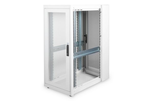 DIGITUS Serverschrank Dynamic 26HE 1260x600x1000mm grau (Speditionsversand) - Bild 3