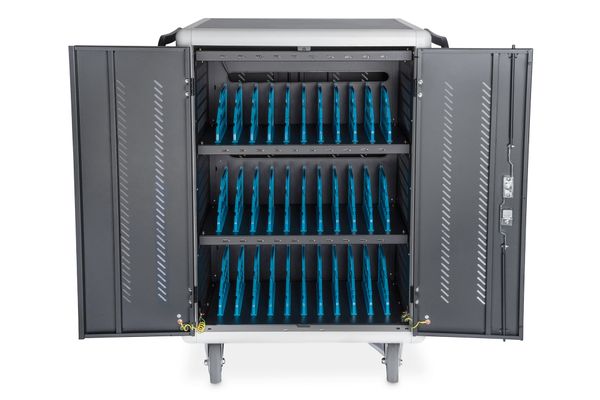 DIGITUS Mob.Ladeschrank NB/TPC bis 30x15,6" UV-C Licht, Sync (Speditionsversand) - Bild 4
