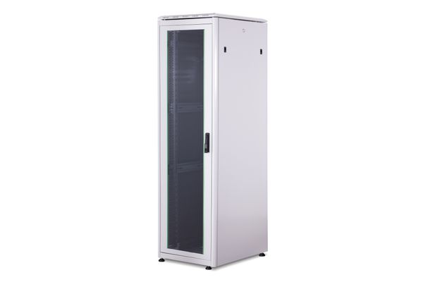 DIGITUS Netzwerkschrank Unique 42HE 2053x600x800mm grau (Speditionsversand)