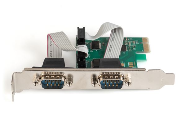 DIGITUS PCI Expr Card 2x D-Sub9 seriell Ports + LowProfile retail - Bild 3