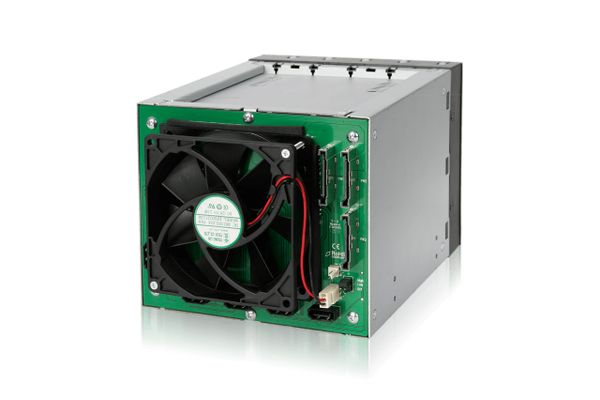 Backplane IcyDock 5x8,9cm SATAI-III in 3x5,25" MB155SP-B sw - Bild 11