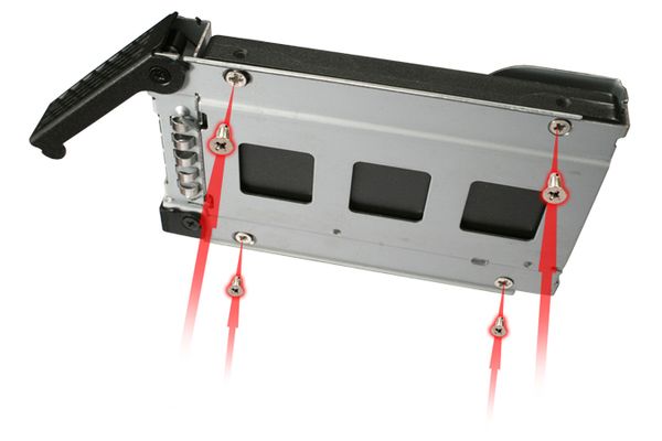 IcyDock EZ-Slide Mini MB991Tray-B Tray für MB991/MB994 Serie - Bild 5