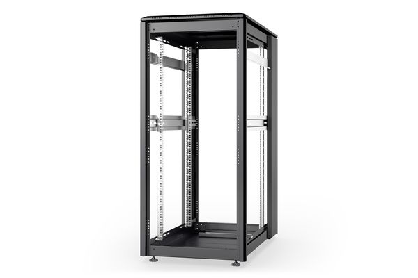 DIGITUS 26HE Netzwerkschrank Unique, 1342x600x1000mm sw