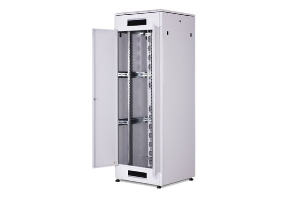 DIGITUS Netzwerkschrank Unique 47HE 2276x800x800mm grau (Speditionsversand) - Bild 5