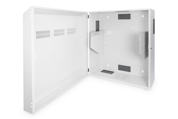 DIGITUS Wandgehäuse Slim 800x640x309mm, 6HE vertikal, grau - Bild 2