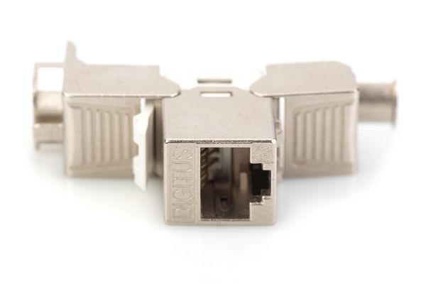 Digitus CAT 6A Keystone module, shielded, tool-free mounting connection - Bild 7