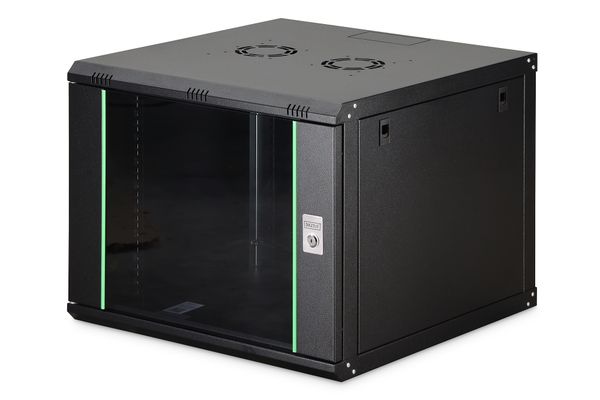 DIGITUS Wandgehäuse Dynamic 9HE 474x600x600mm schwarz