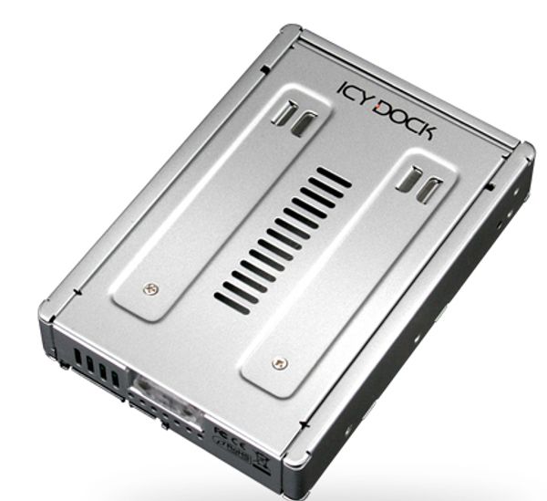 Adapter IcyDock 2,5"->3,5" SATAI-III SSD&HDD 7-15mm metal
