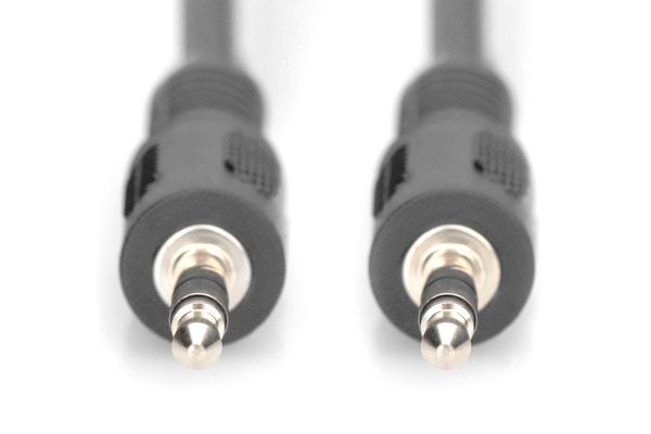 DIGITUS Audio-Anschlusskabel, Stereo, 1,5m, schwarz - Bild 2