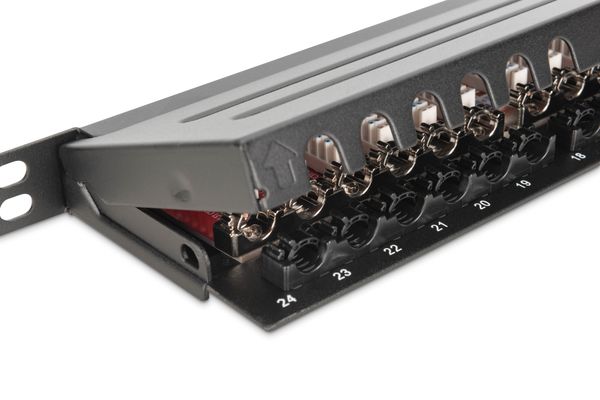 Digitus CAT 6A, Class EA High Density Patch Panel, shielded - Bild 3