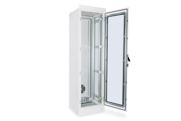 DIGITUS Netzwerkschrank Industrie 42HE 2100x600x600mm grau - Bild 3