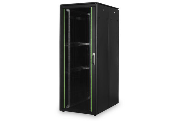 DIGITUS Netzwerkschrank Unique 47HE 2244x800x1200mm schwarz