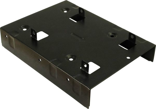 Inter-Tech Einbaurahmen 3.5" auf 2x2.5"