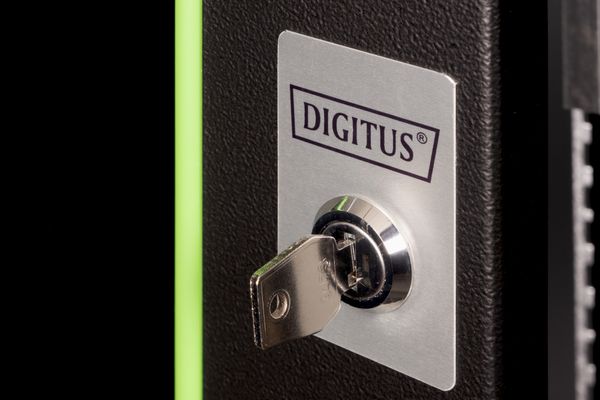DIGITUS Wandgehäuse Unique 16HE 820x600x450mm schwarz - Bild 9