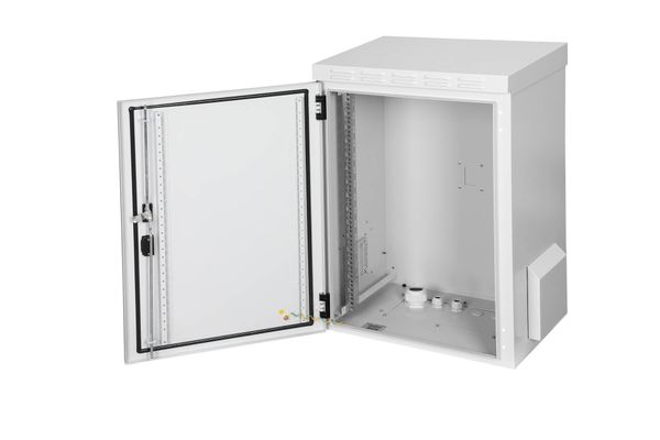 DIGITUS Wandgehäuse 16HE 600x450mm, grau, Outdoor IP55 - Bild 7