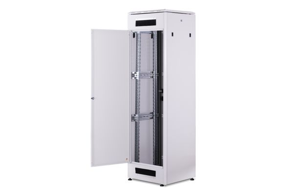 DIGITUS Netzwerkschrank Unique 42HE 2053x600x600mm grau (Speditionsversand) - Bild 3
