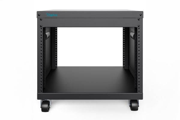DIGITUS Universal 19-Zoll Equipment Rack mit Rollen, 8HE