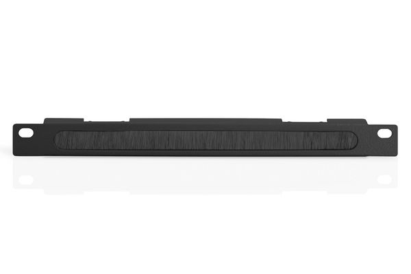 DIGITUS 254mm (10") 0,5HE Kabelzuführung schwarz - Bild 4
